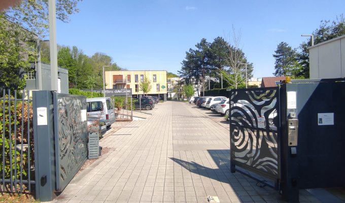 Entrée Jardins d'Arcadie Investissement LMNP appart F2 Mons Investissement immobilier locatif Facilimmo59